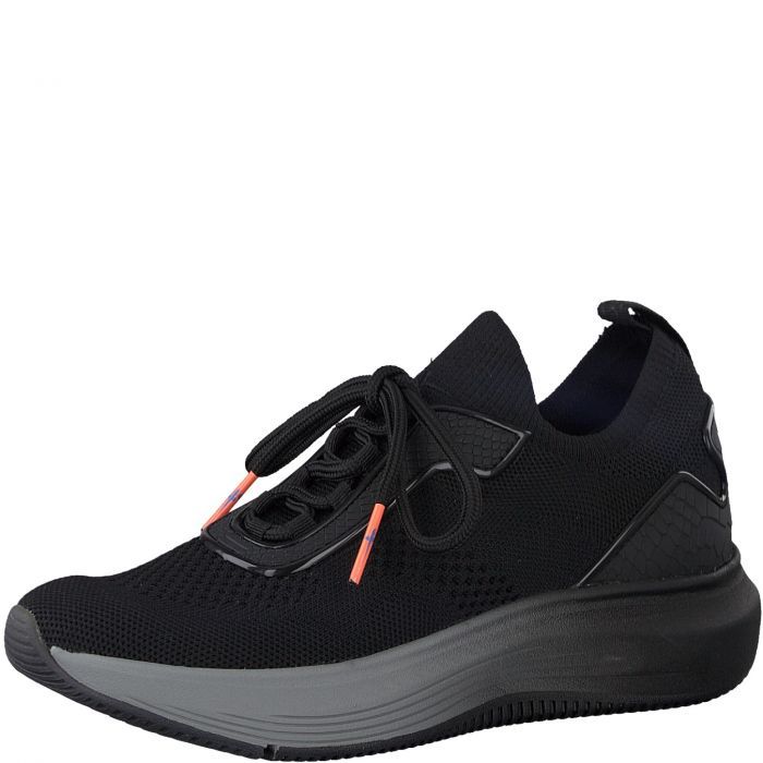 TAMARIS sportos utcai cipő 1-23732-24 001 BLACK