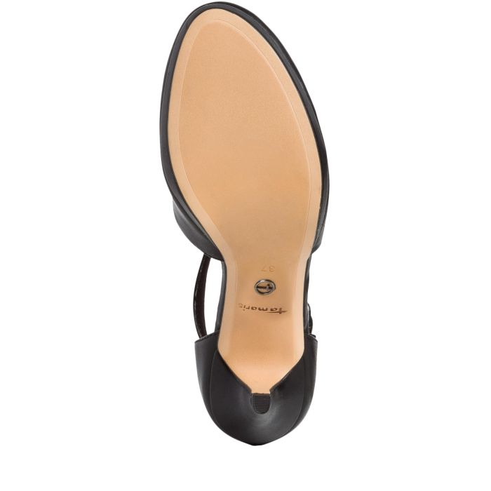 TAMARIS női felvezetőpántos cipő 1-24463-28 020 BLACK MATT large