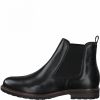 TAMARIS BOKACSIZMA 1-1-25056-27 003 BLACK LEATHER thumb