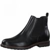 TAMARIS BOKACSIZMA 1-1-25056-27 003 BLACK LEATHER thumb