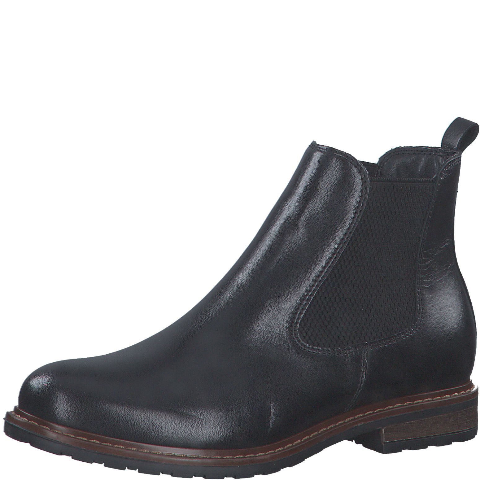 TAMARIS BOKACSIZMA 1-25056-29 003 BLACK LEATHER