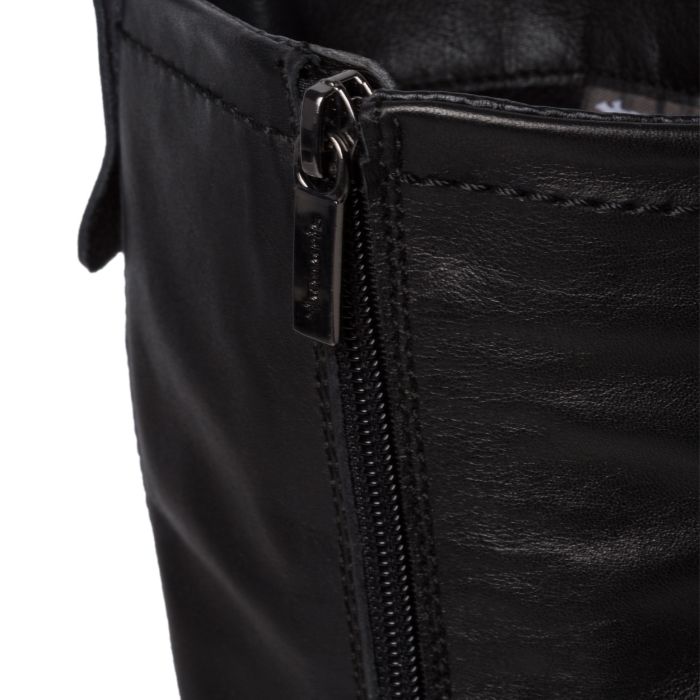 TAMARIS NŐI HOSSZÚSZÁRÚ CSIZMA 1-25622-29 003 BLACK LEATHER large