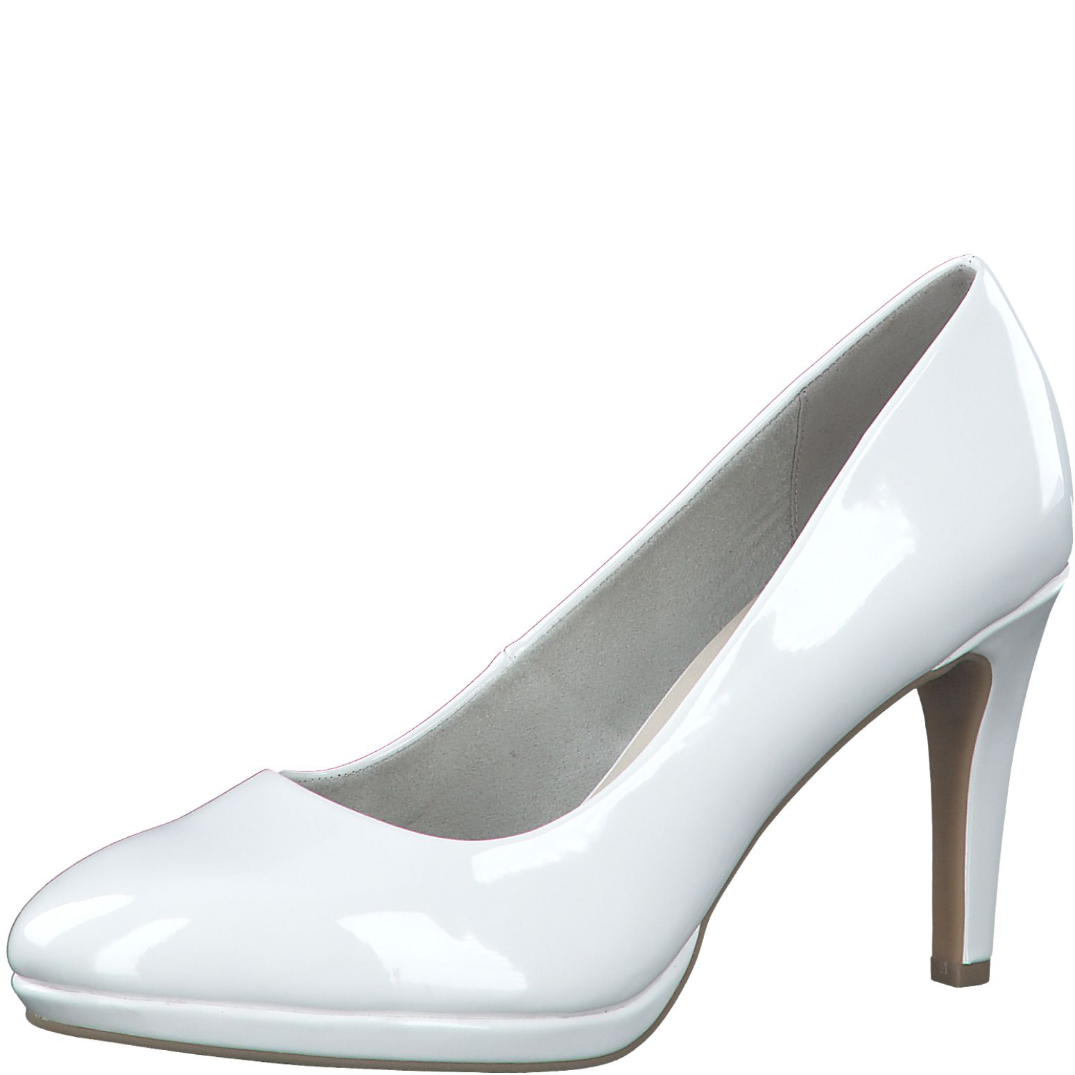 S.OLIVER női alkalmi cipő 5-22401-20 123 WHITE PATENT
