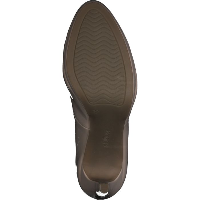 S.OLIVER női alkalmi cipő 5-22401-20 251 NUDE PATENT large