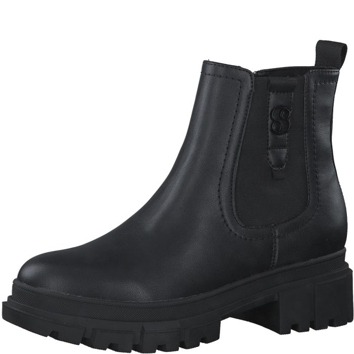 S.OLIVER NŐI BOKA CSIZMA 5-25402-39 007 BLACK UNI large