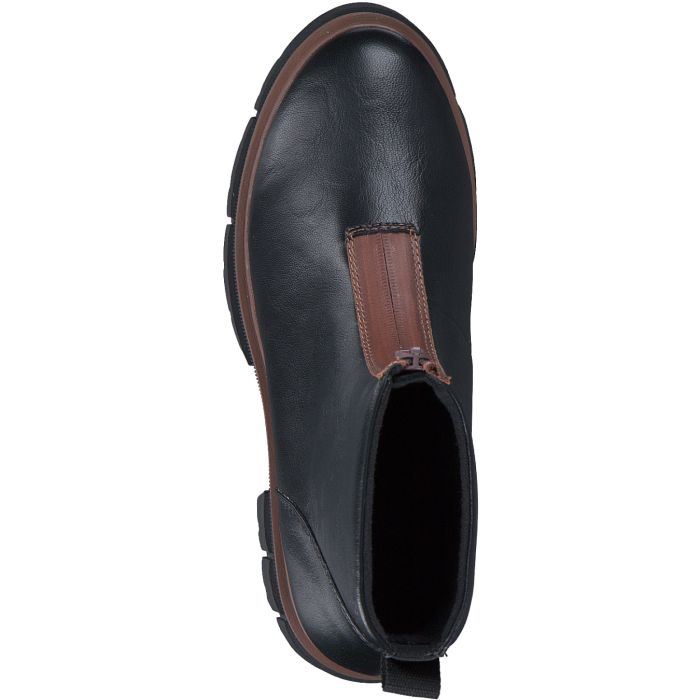 S.OLIVER NŐI BOKA CSIZMA 5-25409-29 035 BLACK/TAN large