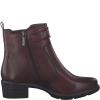 NŐI BOKA CSIZMA 8-85301-29 549 BORDEAUX TAMARIS COMFORT thumb