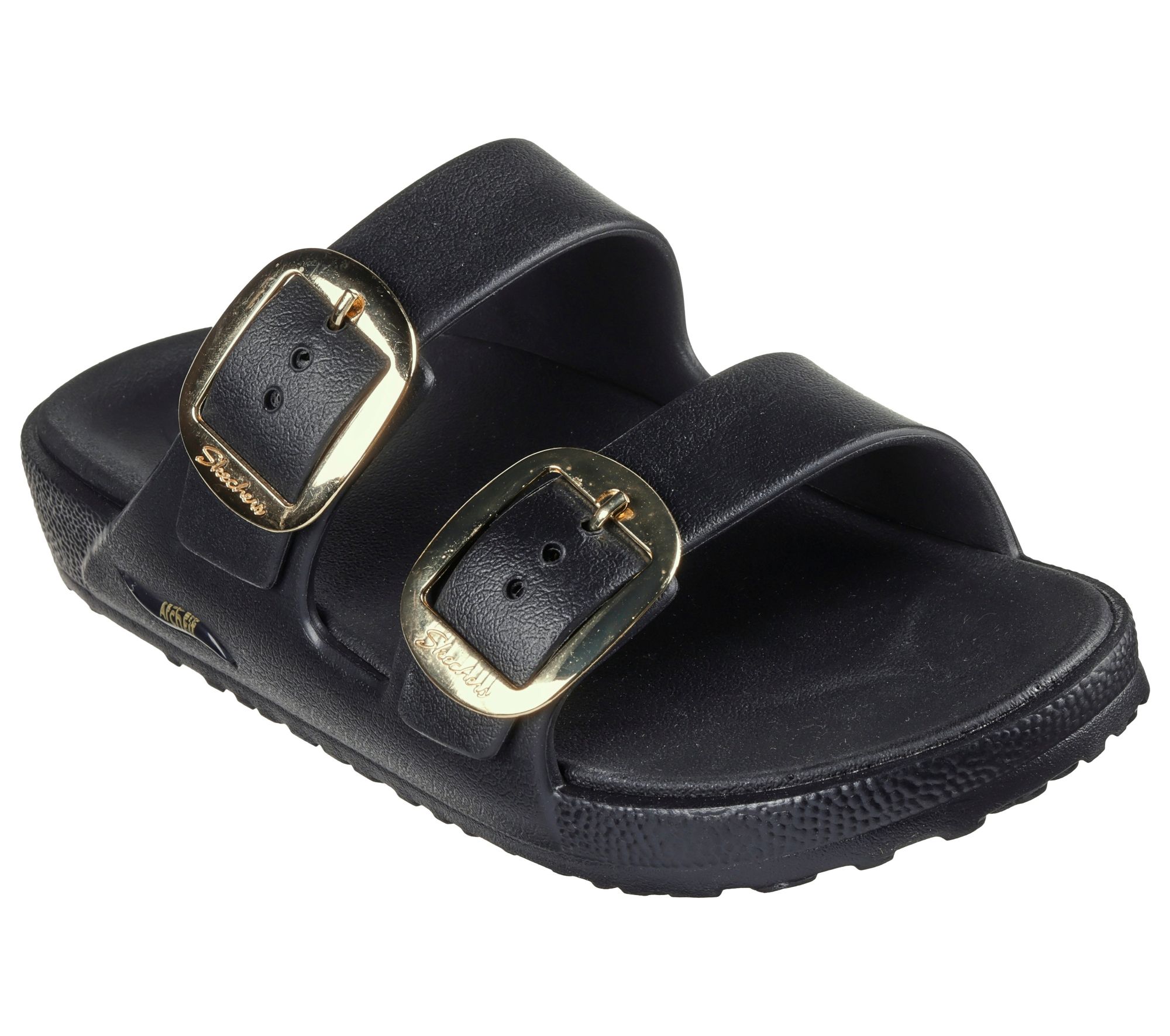 SKECHERS Foamies: Arch Fit Cali Breeze - Gold Star  111592 BLK