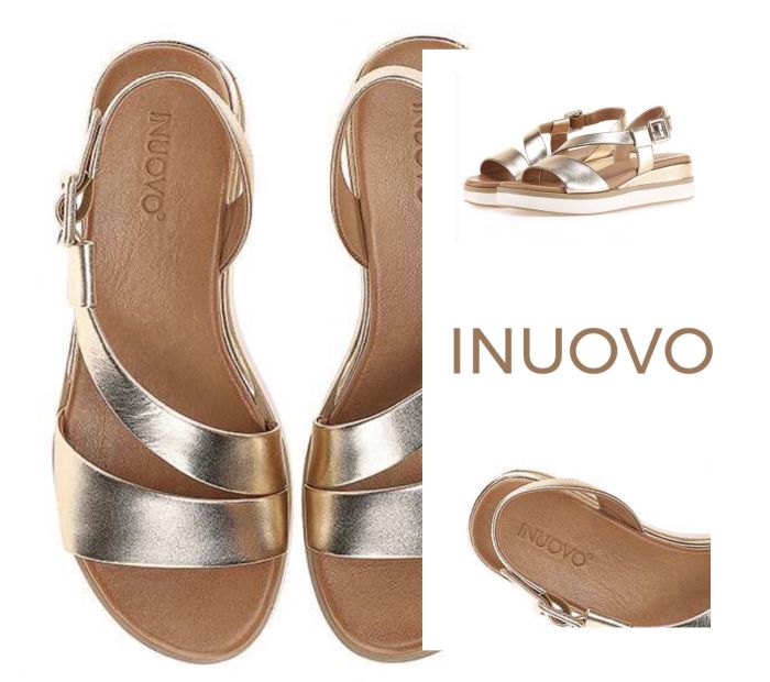 INUOVO női nyári szandál 5IN 113060    GOLD large