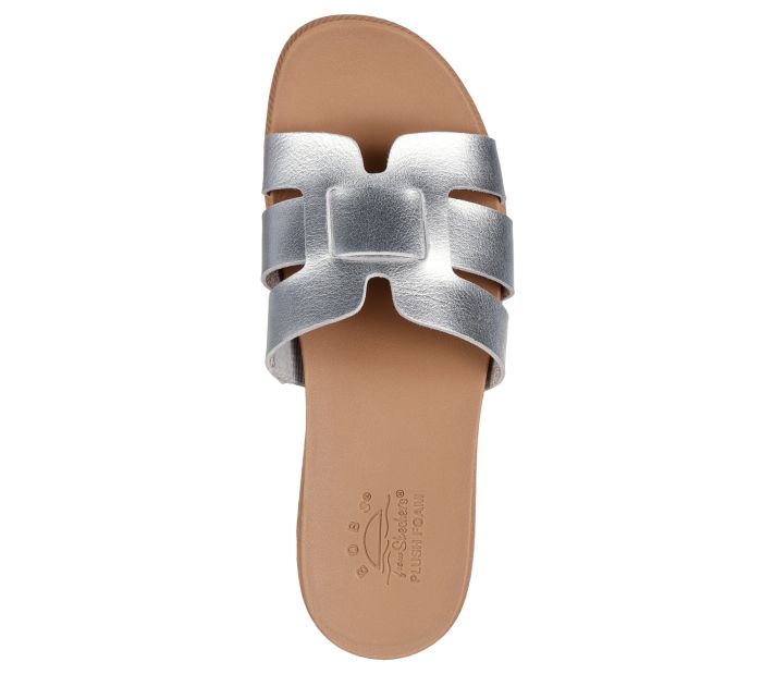 SKECHERS desert kiss low-peak look 114707 SIL large