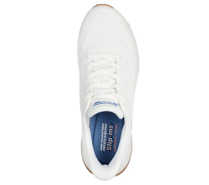 Skechers Slip-ins: BOBS Sport Squad Chaos 4 118423 WHT   large