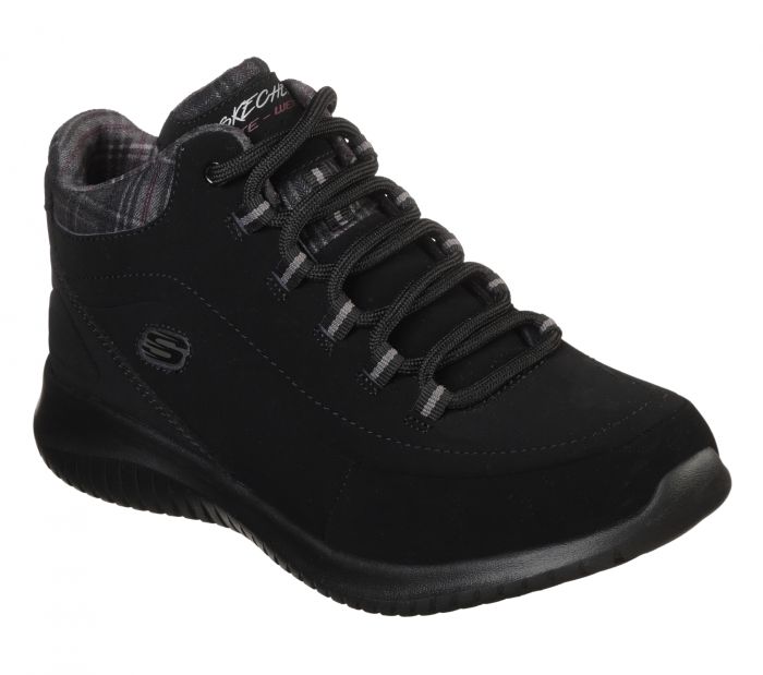 SKECHERS női bokacipő ULTRA FLEX-JUST CHILL 12918 BBK  large