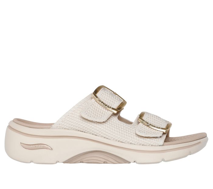 Skechers GO WALK Arch Fit 2.0 Sandal - Chloe   140871 NAT large