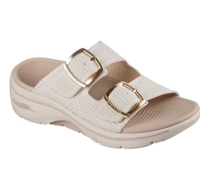 Skechers GO WALK Arch Fit 2.0 Sandal - Chloe   140871 NAT large