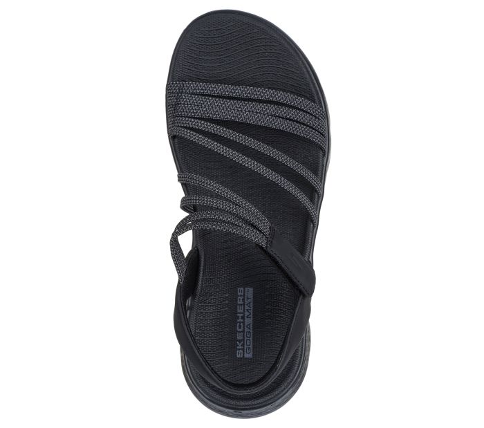 SKECHERS Go Walk Flex Sandal Emma 141473 BKGY large