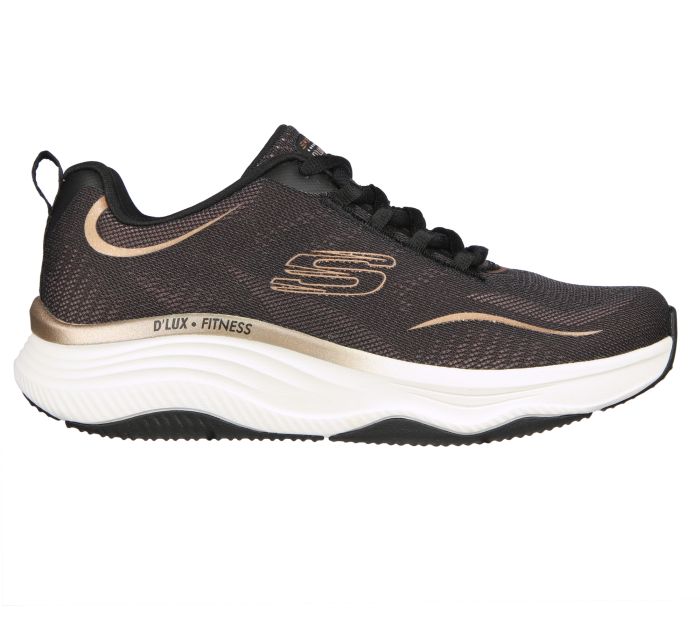 SKECHERS D'Lux Fitness - Pure Glam 149837 BKRG large