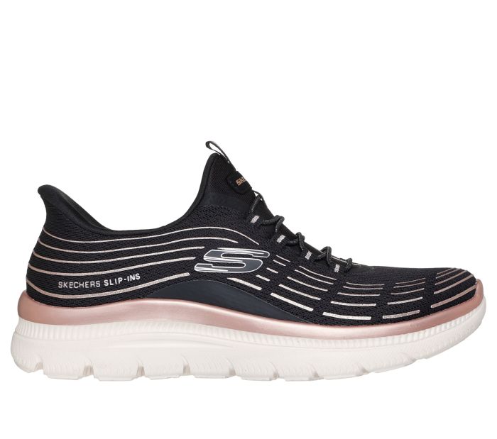 SKECHERS Summits Plus-soft luster 150611 BKRG large