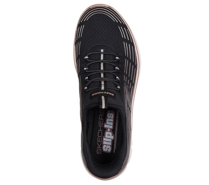 SKECHERS Summits Plus-soft luster 150611 BKRG large