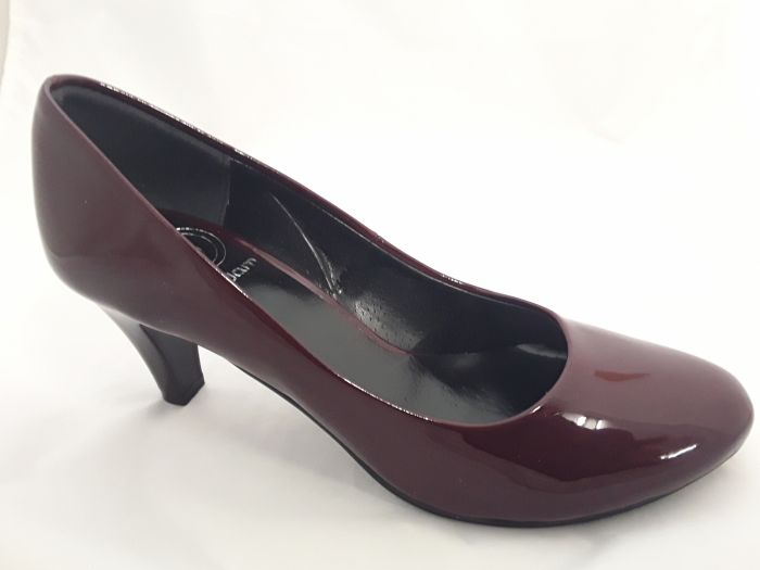BOZENA  női alkalmi cipő bordós-vörösbor large