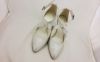 mennyasszony cipő IDA antik ezüst  (Dubaj srebry thumb