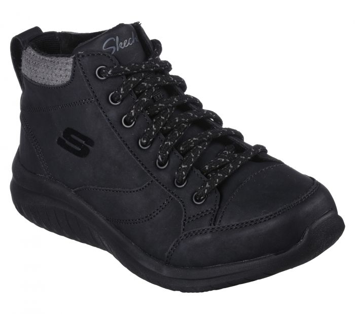 SKECHERS ULTRA FLEX SOCIAL CREW 167449 BLK large