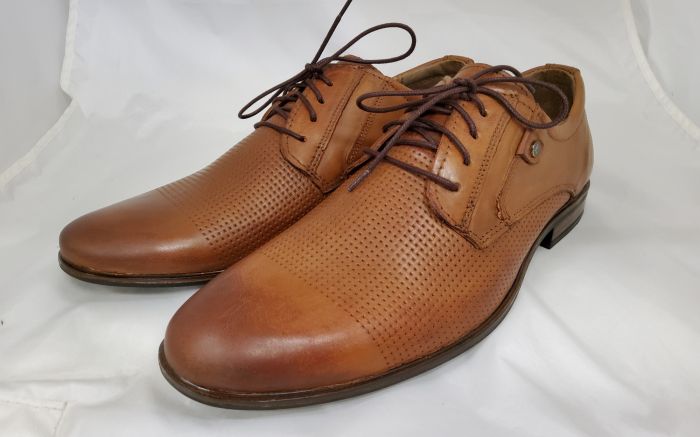 Férfi bőr alkalmi cipő 850L antik barna matt large