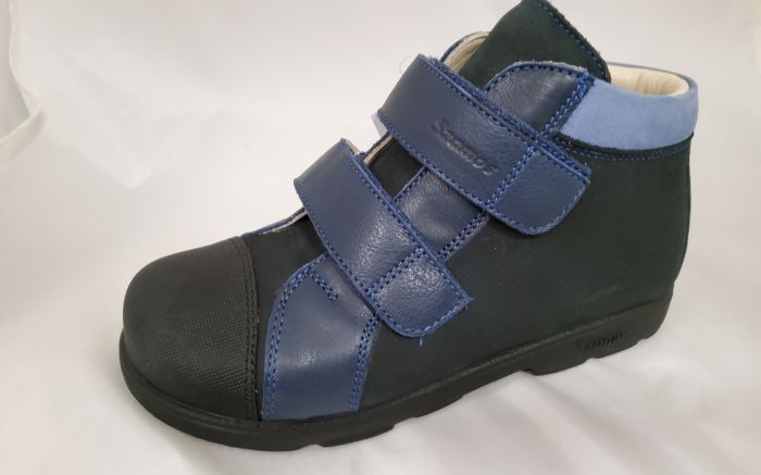 Szamos kölyök szupinált bőr cipő 1733-107093 kék 31-35 méretben large