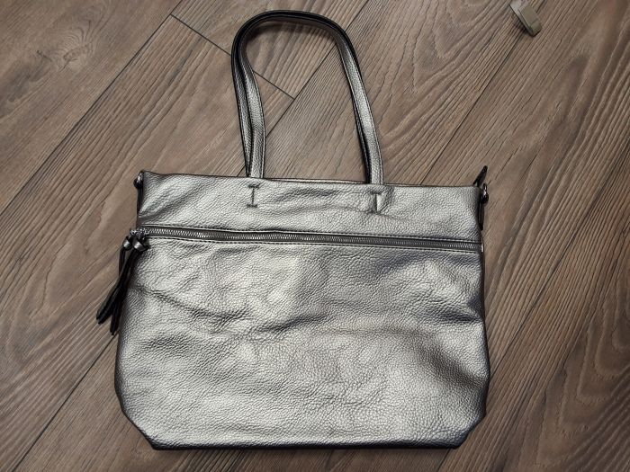 Női shopping táska 90127 d.silver large