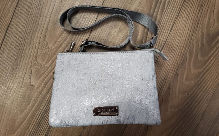 Női válltáska BAG2200-022 ezüst large