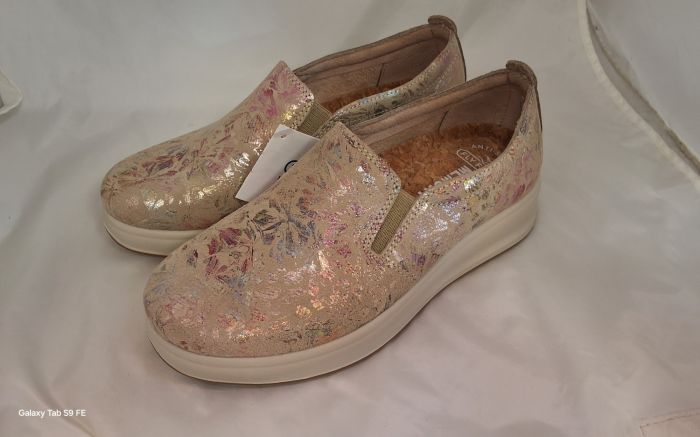 Női bőr félcipő 64 K59 J2 beige large