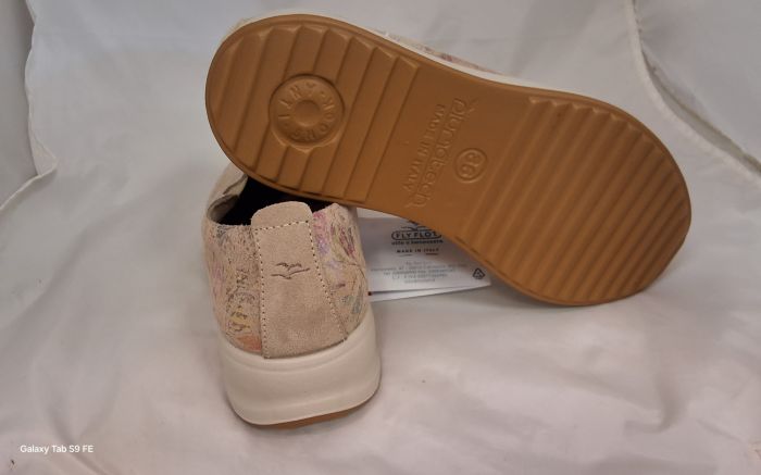 Női bőr félcipő 64 K59 J2 beige large