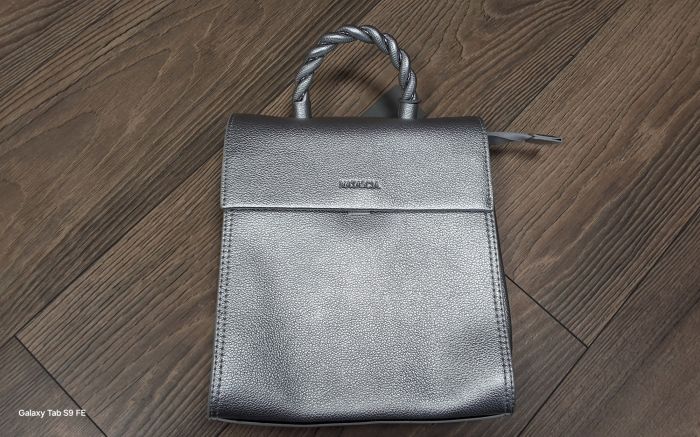 Divat hátizsák NT7163 SILVER large