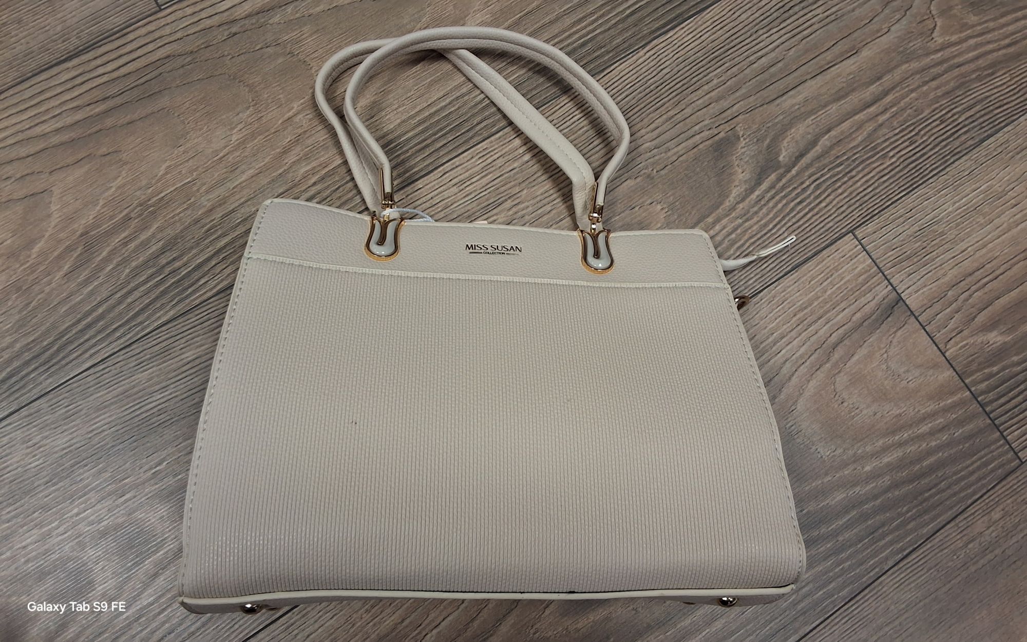 kézi-váll táska 7006 beige