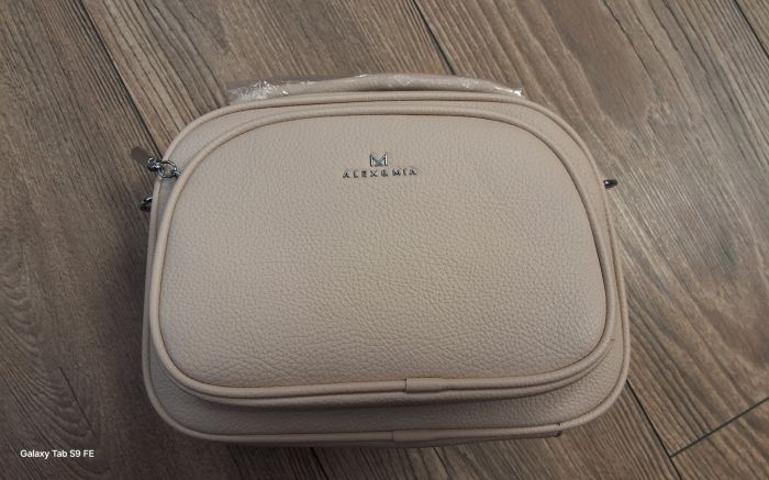 crossover jellegű test táska CD-9375 BEIGE large
