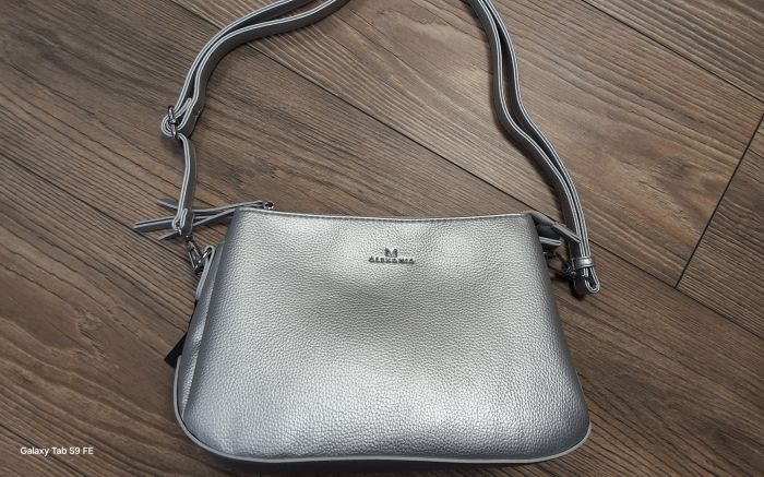 Női divat táska CD-8425 SILVER large