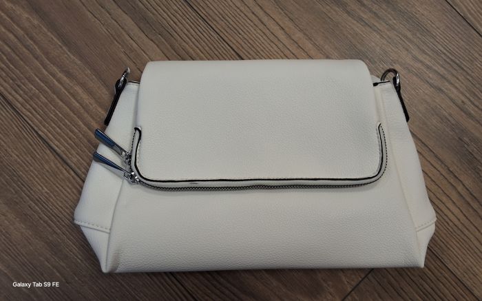 Női divat táska  8010 WHITE large