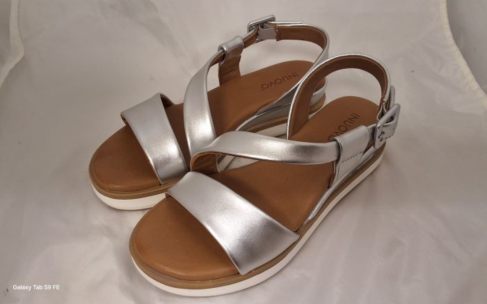 INUOVO női nyári szandál 5IN 113060 SILVER large