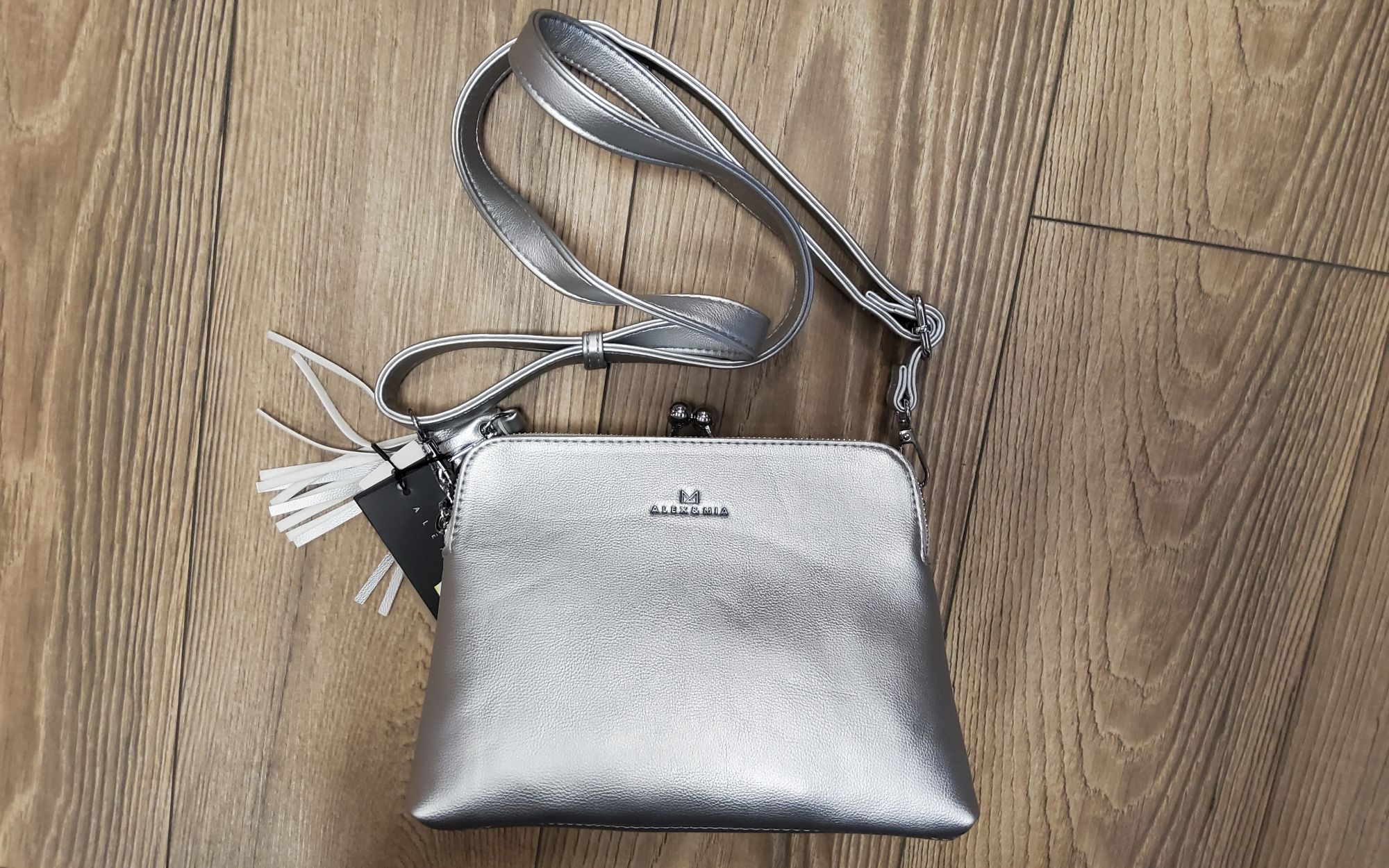 Női válltáska  CD-8106 SILVER