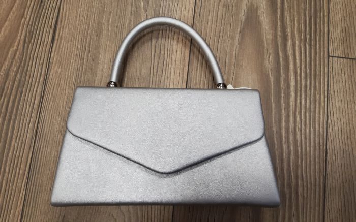 Női alkalmi táska A-2457 SILVER large