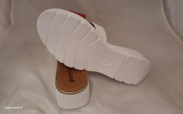 Női papucs  KLN13 Bianco-rosso large