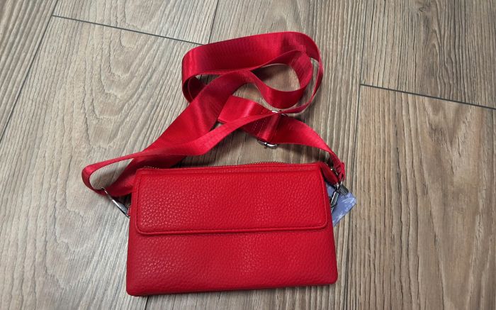 Női divattáska 16032 red large