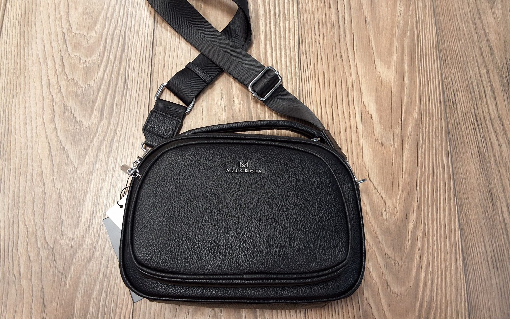 crossover jellegű test táska CD-9375 Black