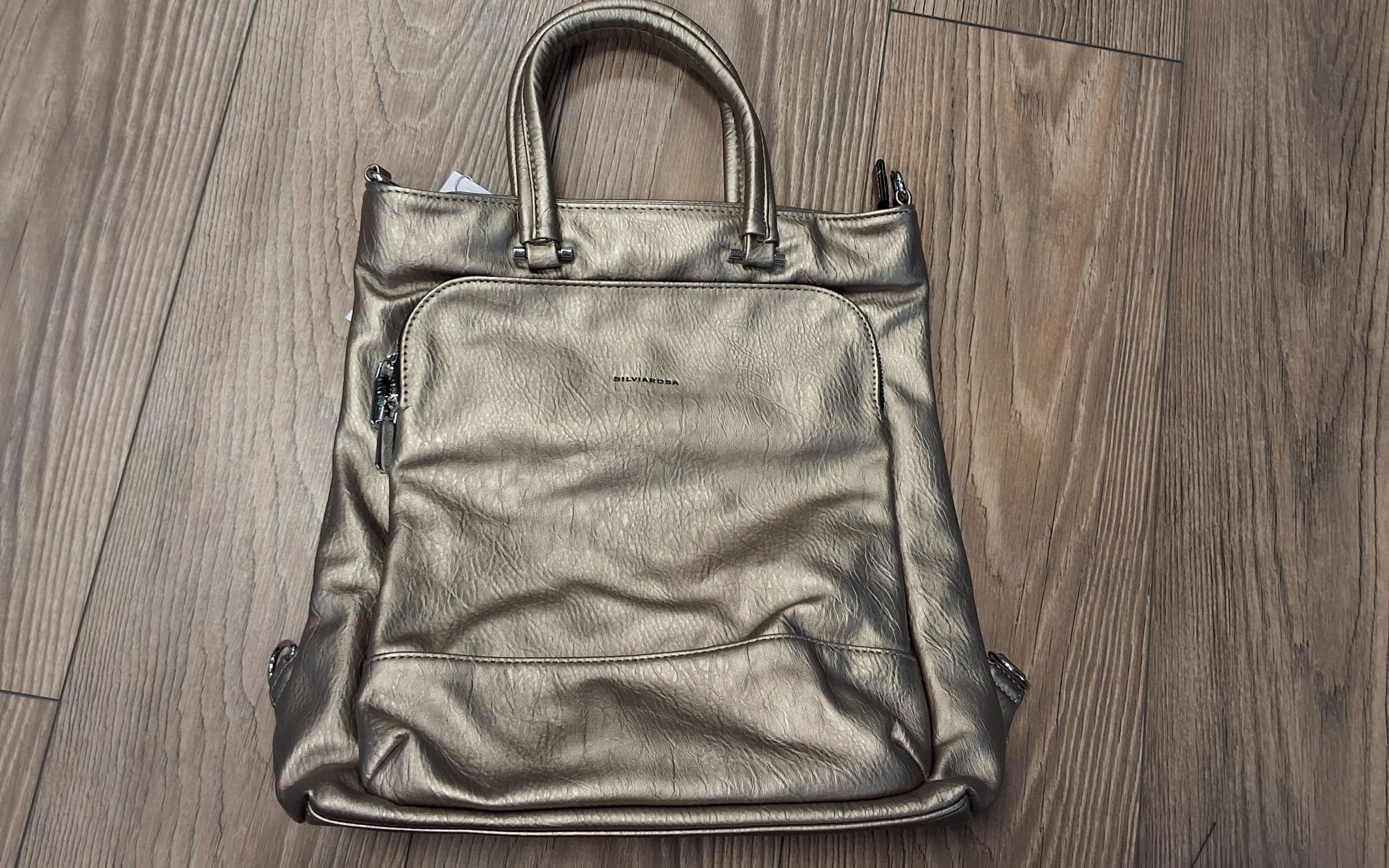 Divat hátizsák SR8019-139 Silvery