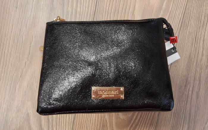 Női válltáska  BAG2200-M20 fekete lakk large