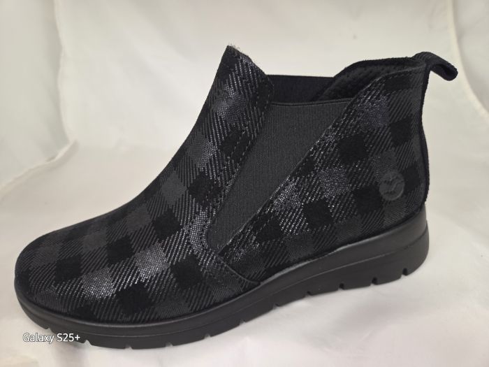 Női komfort bőr bokacipő 27 R17 DX NERO large