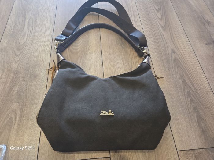 Női válltáska  ZLB251 sötét barna large