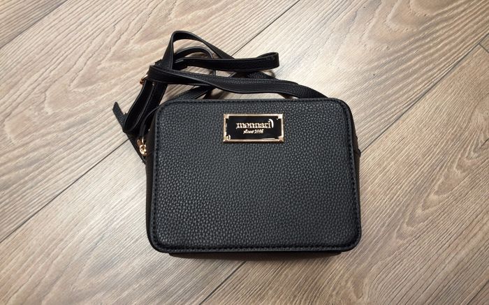 crossover jellegű test táska BAG4130-020 fekete large