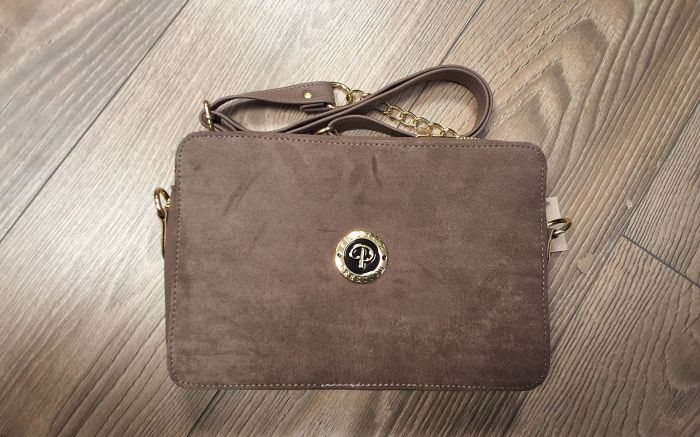 crossover jellegű test táska M344 taupe large