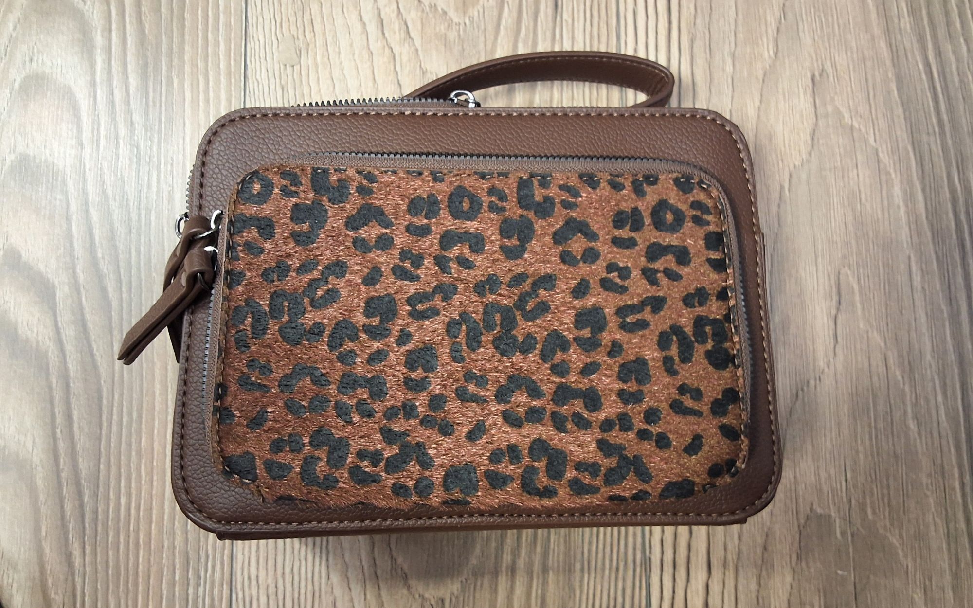 crossover jellegű test táska LX2629 coffee