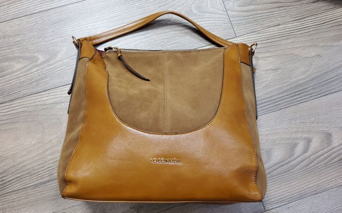 Női válltáska 12057 khaki large